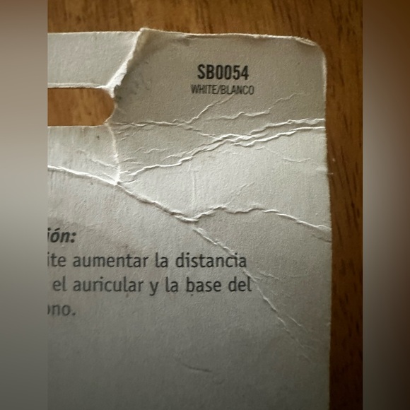 💜 SBC Vintage White Spiral Phone Cord - Picture 7 of 8